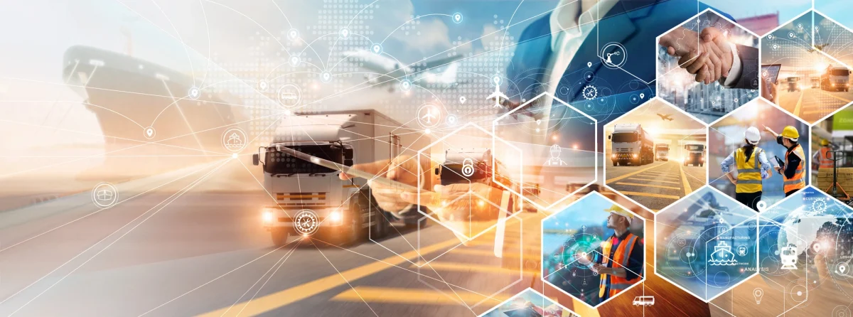 UCONN MS in Supply Chain Management collage of images